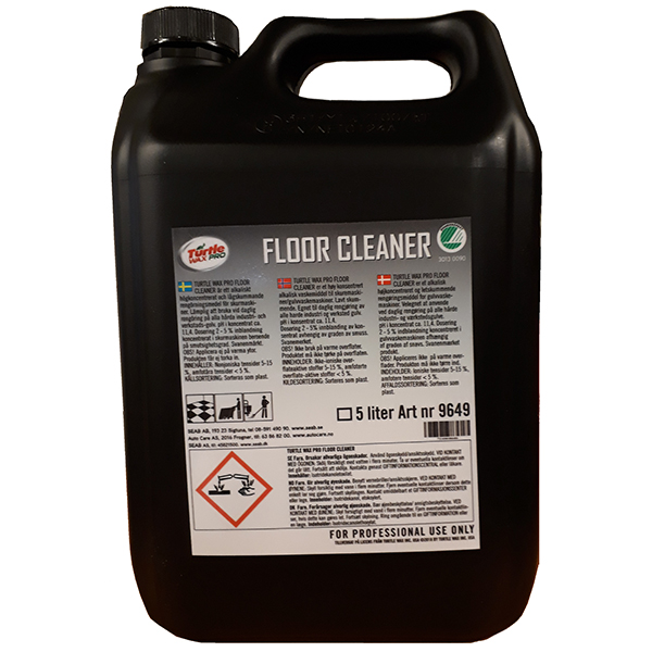 Kombiskurmedel  Floorcleaner 5 liter koncentrerad, maskiner & utrustning av hög kvalité. Alltid med snabb service - Smart Verkstad